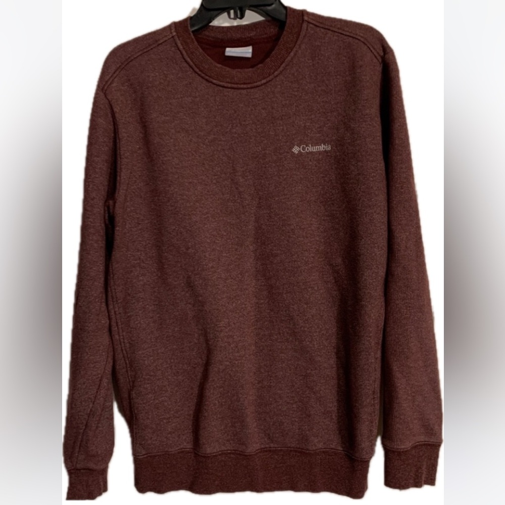 Columbia Mens Great Barlow Basin Crew Fleece Sweatshirt Pullover men’s Medium